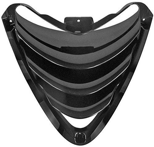 GRIGLIA COPRI RADIATORE NERO METAL COMPATIBILE CON PIAGGIO ZIP 50 2T LC SP '01/'14 FAIRING COQUE