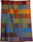biederlack Flauschige Kuscheldecke Colourmix I Sofadecke aus 100% Baumwolle I Made in Germany I Wohndecke in 150x200 cm I bunt Karierte Baumwolldecke