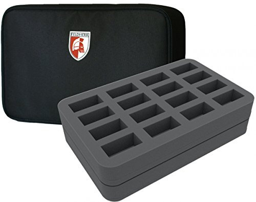 Feldherr MINI Case compatible with 32 Blood Bowl miniatures on 25 mm bases (until 2015)