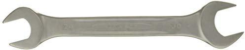 Bahco 6M-24-30 15 Degree Angled Metric Double Open End Wrench, Silver, 24 x 30 mm