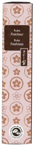 RUBIN - japanische Räucherstäbchen von Les Encens du Monde