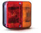 Maypole 12V Square Combination Lamp, 4 Function Stop; Tail; Indicator; Number Plate, Trailer Lighting