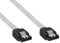 InLine 27305R SATA 6Gb/s Kabel rund, mit Lasche, 0,5m