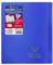 Clairefontaine 951601C Un Cahier Agrafé Koverbook - 17x22 cm - 96 Pages Petits Carreaux - Papier Blanc 90 g - Couverture Polypro Couleur Aléatoire