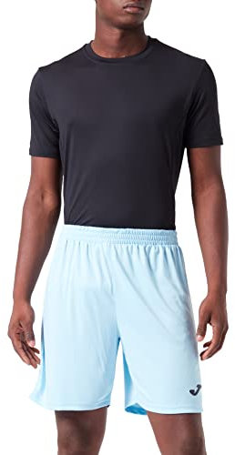 Joma Nobel Pantalones Cortos, Hombre, Celeste, M