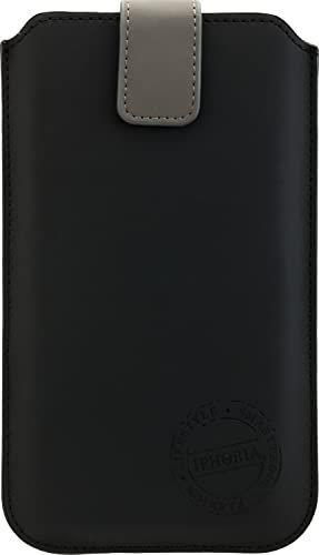 URBAN STYLE Trend CASE Größe 5.7 bis 6.5, zum Beispiel für Apple iPhone 6 Plus/Samsung N910 Galaxy Note 4 Innenmaße: Circa 162 x 81 x 10 mm, Schwarz