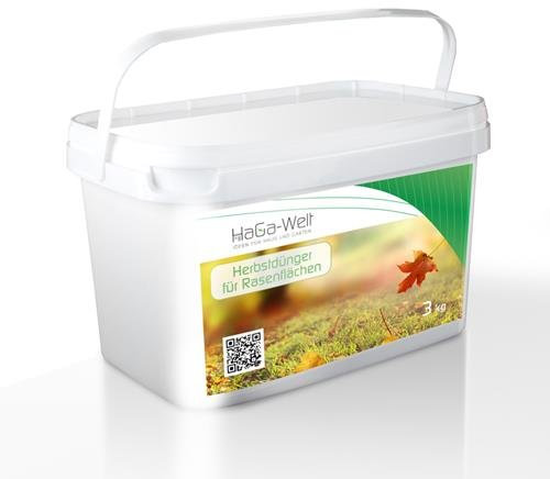 Herbstdünger für Rasenflächen Rasendünger Düngemittel Mineraldünger Dünger 3kg