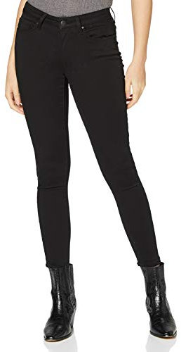 Mavi Damen Adriana Jeans, Double Black STR, 29W / 36L EU
