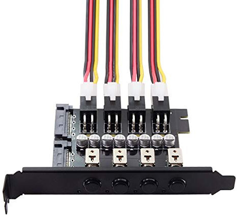 Interruttori di alimentazione intelligente del sistema di controllo del disco rigido HDD SSD, sistema di gestione del controllo con staffa PCI