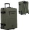 SONS OF ALOHA Backpacker Rucksack mit Rollen 3 in 1 - Handgepäck Koffer Kane Hybrid Backpack-Boardgepäck mit Rollen, 55 x 40 x 20 cm - wasserabweisend recyceltes PET, grün-Olive