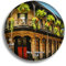 Kühlschrankmagnet USA Amerika French Quarter New Orleans Glasmagnete für Kühlschrank Souvenirs Niedlicher Kristallmagnet Dekor für Whiteboard Büro Zuhause Geschenk