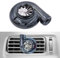 ZMOO Turbo Air Freshener, Car Vent Clip rotating air outlet, Aromatherapy Fragrance Diffuser Creative Car Air Diffusers Freshener, Black, 7*6*2.5/7.1*2.5*1*1