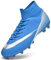 GOGOUP Fußballschuhe Herren High Top Spikes Jungen Fussballschuhe Outdoor Athletics Trainingsschuhe Professionelle Sport Fußball Stiefel 1-Blau 45 EU