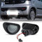 OZ-LAMPE 2 pièces Éclairage Lumière de Plaque d'Immatriculation avec Ampoule compatible pour CITROEN C1, Canbus aucune erreur, feux de plaque d'immatriculation à LED for Peugeot 107
