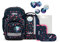ergobag pack Set ergonomischer Schulrucksack, 6-teilig, PhantBärsiewelt - Lila, Einheitsgröße