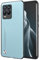 EASSGU Funda para Realme 8 / Realme 8 Pro (6.4 Inches), Carcasa de Teléfono de Estilo Empresarial con Respaldo de PU Cuero - Azul Claro