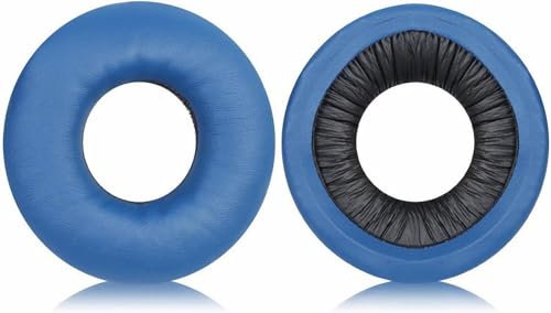 Cuscinetti auricolari di ricambio in pelle e memory foam, compatibili con cuffie Sony WH-CH500 WH-CH510 MDR-ZX330BT 310 ZX100 600 V150 (nero)