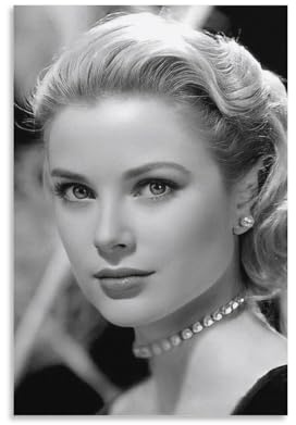 TINCHEW Grace Kelly Poster, Gemälde, Wandteppich, Kunstdruck, Wandteppich, Zimmer, hängendes Bild, moderne Wohnkultur, 20 x 30 cm