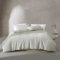 Calvin Klein Bettbezug-Set, superweiche Bettwäsche mit modernem Mikrowaffel-Design, lässige Bett-Essentials (Microwaffle Green, Queen)