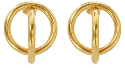 Heideman Ohrringe Uma Damen gold farbend Ohrstecker hängend für Frauen