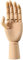 Dickly Hölzerne Hand Schaufensterpuppe Künstlerpuppe Hand, Vielseitig einsetzbar Ornament Flexible Finger Handmodell, Linke Hand Schaufensterpuppe Figur, Klein