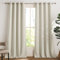 PONY DANCE Wohnzimmer Gardinen Hellbeige Blickdicht Ösenvorhang 2er Set H 240 x B 132 cm Verdunkelungsvorhang Thermovorhang Hitzeschutz mit Ösen Vorhänge Wärmeisolierend