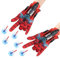 2 PCS Spider Launcher Handschuh,Super Spider Launcher,Spider Hero Handschuhe,Spinne Handgelenk Spielzeug Set,Kids Spider Hero Handschuhe,Spider Handschuhe,Lustiges Lernspielzeug für Kinder (A)