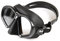 Sigalsub - Maschera Mate da sub, ideale per immersioni e pesca in apnea (subacquea), in silicone anallergico nera.