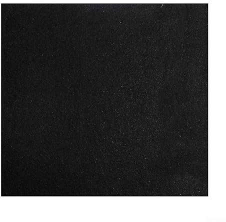 Heavy Duty Activated Carbon Filter Mat, Range Hood Air Filter Sheet, Kitchen Exhaust Fan Purifier Cotton Pad, Black, 100X100cm(1M x 1M x 10mm)