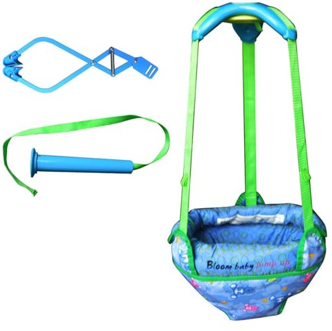 Door Jumper - Simple To Use Clamp, Door Jumper And Bouncer Doorway Swing Jump Up Seat | Kids Jumpers And Bouncers With Adjustable Straps For Active, Fun Jumping Bouncing Swing