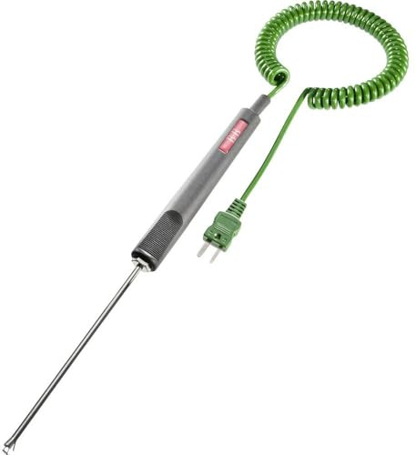 Oberflächensonde B + B Thermo-Technik 0600 1001-50 bis +650 °C Sonde: K ab Werk kalibriert (ohne Zertifikat) 1 Stück