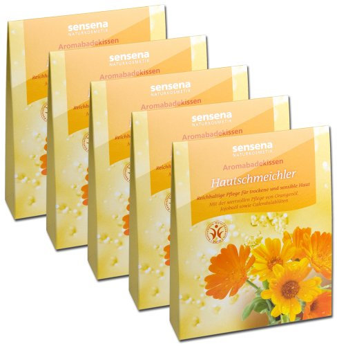 Naturkosmetik Aromabadekissen Vorteilspack Hautschmeichler, 5x 60 g
