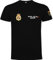 Piel Cabrera Camiseta de policia Nacional (XL, Negro)