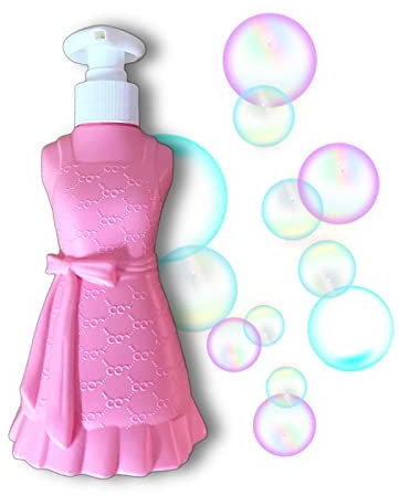 Sapone Dispenser Damina 300ml Utilizzabile in bagno e in cucina Oggetto di arredo - Adattabile ad ogni tipo di arredo (Rosa Baby)