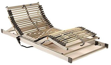 S-leepline Classic-Flex EL Motorlattenrost elektrisch verstellbar mit SMPS und fertig montiert in 80 x 200 cm