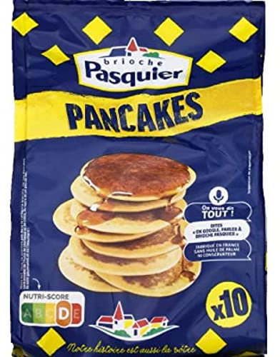 Brioche Pasquier Pancakes nature - Le paquet de 350g