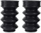 Keenso Motorrad Gabel Faltenbalg, Motorrad 39mm Gabel Gummi Abdeckung Faltenbalg für XL883 & 1200 mit 39mm Gabel