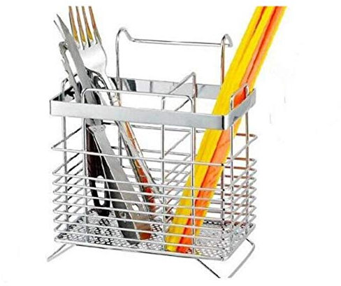 Soporte de Acero Inoxidable para Utensilios de Cocina, escurridor, escurridor de Utensilios de Cocina para Tenedor de Cuchara