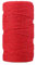 Upain Red Cotton Jute String - 2mm, 100m, Christmas Twine for Gift Wrapping, DIY Crafts, Gardening, Baking, Butchers