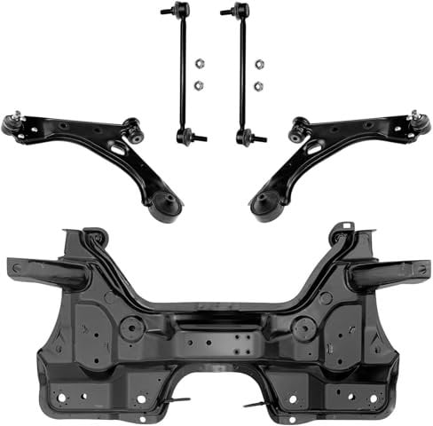 1x Achsträger 2x Querlenker 2x Koppelstange Vorderachse für Opel Corsa D S07 + Van