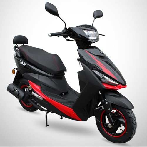 Scooter 50cc 4T SRX 50 JIAJUE/Noir & Rouge