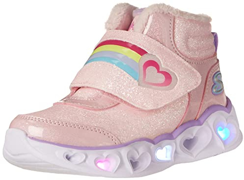 Skechers Heart Lights Brilliant Rainbow Scarpe da Ginnastica BasseBambine e Ragazze