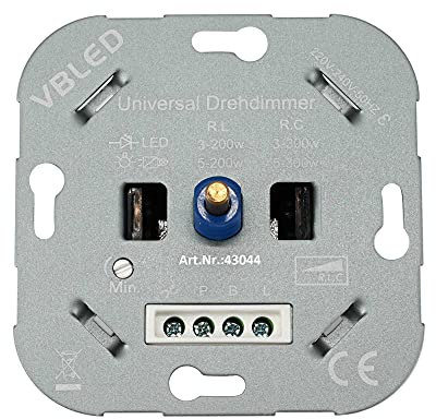 Inatus LED und Halogen 2.4G RF Dimmer System (Universal Drehdimmer)
