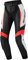 SHIMA Miura 2.0 Pantalon de moto - Cuir, femmes, pantalon de sport avec protections des hanches et des genoux, cuir perforé, panneaux élastiques, pour combinaison 2 pièces (34, Rouge Fluo)