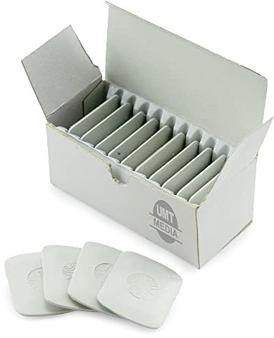 UMTMedia® gessetti bianchi per cucire, gessetti in tessuto, gessetti da sarta, gesso da cucito, matita a gesso Taylors rettangolo