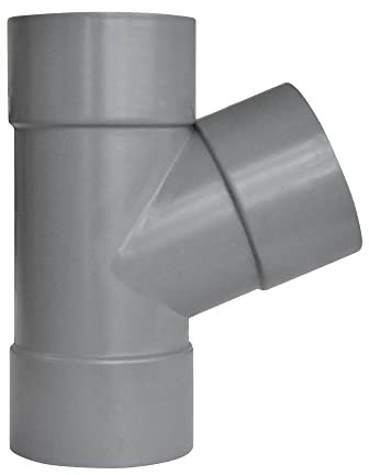 Jardibric - Culotte 67°30 Femelle Ø100 - Raccord PVC pour Système d'Évacuation