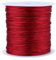 Akozon Cordino Rosso per Bracciale, Cordino in macramè a Coda di Topo Filo Hilo Nylon 0 Cordino Bordeaux 100 M X 0,8 Mm Nodo Cinese in Nylon