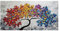 GEMMII Abstrakter Baum des Lebens, Ölgemälde auf Leinwand, Wandkunst, Poster und Drucke, Wandbild für Wohnzimmer, Dekoration, Kunstwerke, 70 x 140 cm, rahmenlos