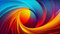 adrium Acryl-Bild 140 x 80 cm: Ein digitales Kunstwerk, ein sanfter Übergang verschiedener Schattierungen und Farbvariationen, die in einem Farbverlauf (200136025)