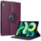 TechDealsUK Funda giratoria 360 para iPad Mini de 6.ª generación (2021) de 8,3 Pulgadas, Modelo n.º A2568, Funda con Soporte de Cuero sintético (púrpura)